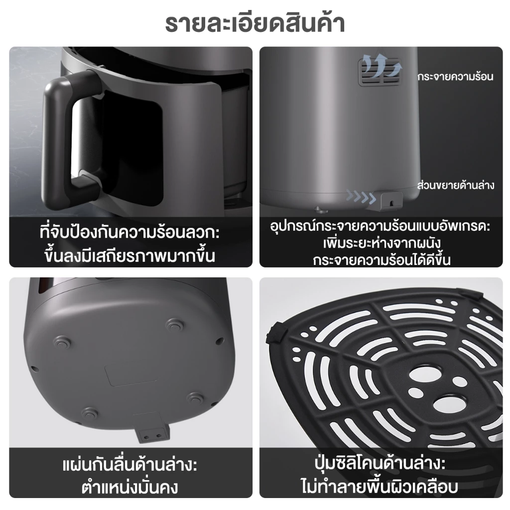 Simplus Air Fryer Gen-S Series 的画廊图 6