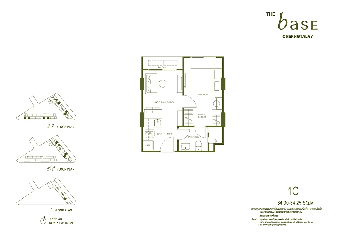 เดอะ เบส เชิงทะเล : TYPE 1C's plan image at 1