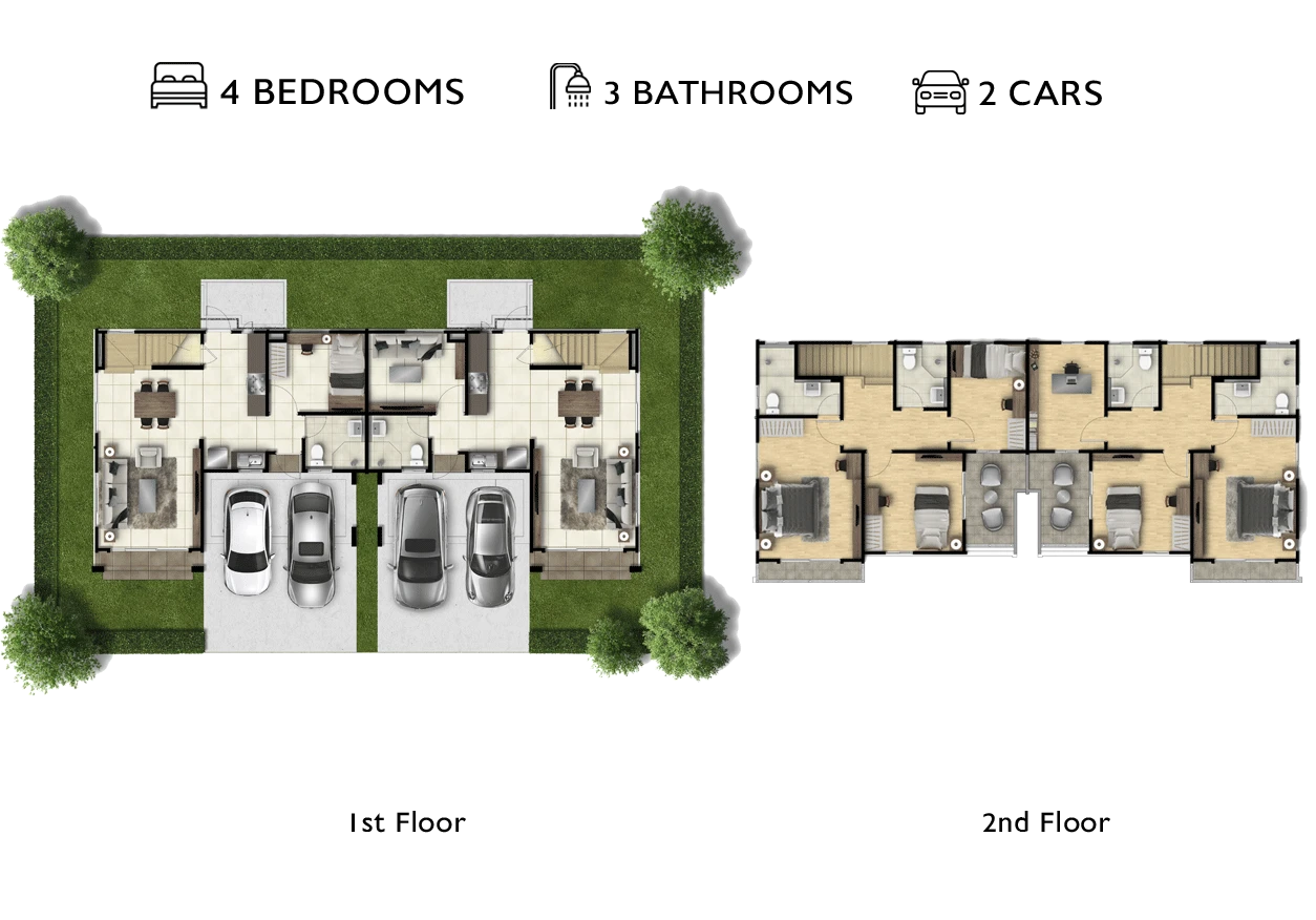 ภาพแปลนของ Bond: The Plant ศรีนครินทร์-เทพารักษ์ รูปที่ 1