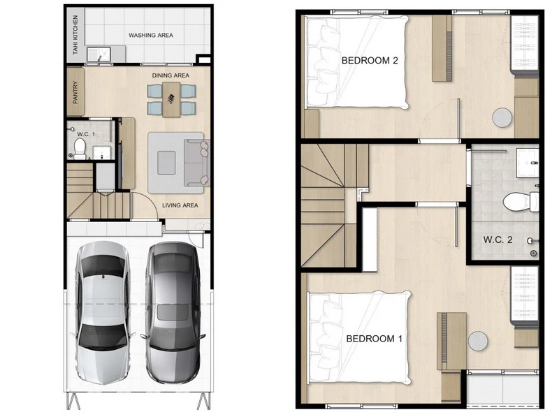 ไพร์มทาวน์ บางบัวทอง : TYPE B's plan image at 1