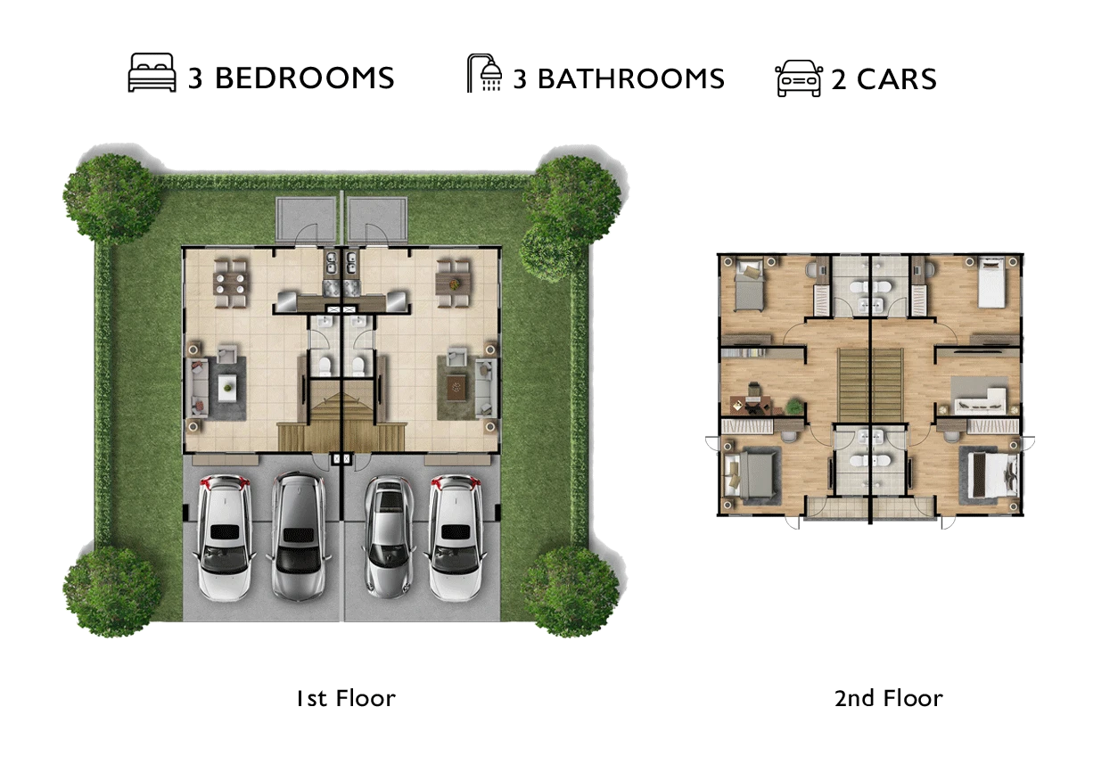 ภาพแปลนของ Cuddle: The Plant ศรีนครินทร์-เทพารักษ์ รูปที่ 1