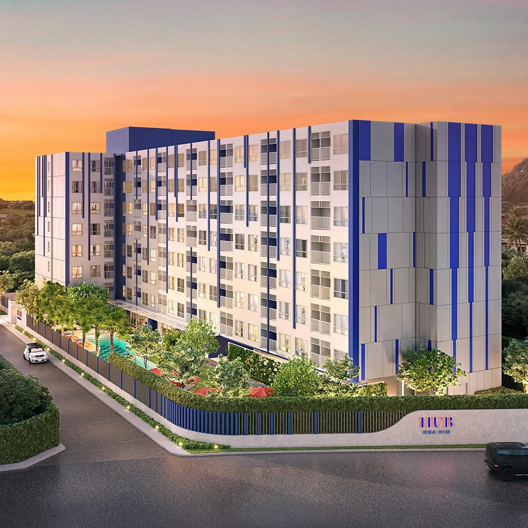 封面图片-ฮับ หัวหิน (Hub Hua Hin) คอนโดใหม่ใจกลางหัวหิน จาก แสนสิริ
