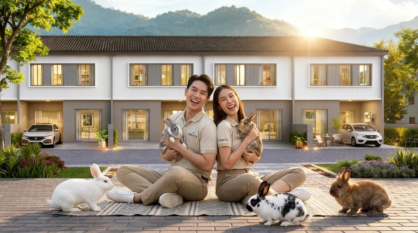 รูปภาพ Cover-ขายทาวน์โฮม บ้านพฤกษา หนองมน-ชลบุรี ติดถนนแสนสุข เพียง 1.90 ล้าน