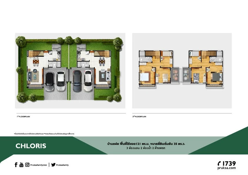 Chloris : เดอะแพลนท์ รังสิต-คลอง 5's plan image at 1