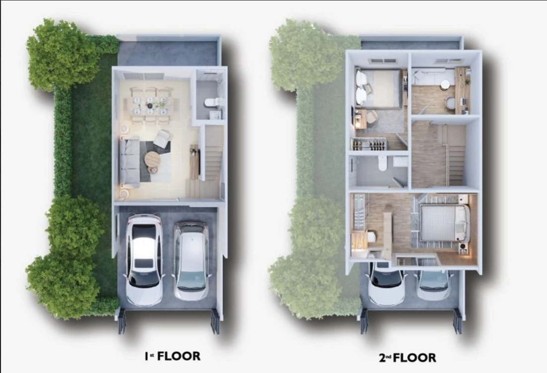 ภาพแปลนของ พฤกษ์ผกา: พฤกษาวิลล์ พหลโยธิน คลองหลวง รูปที่ 1