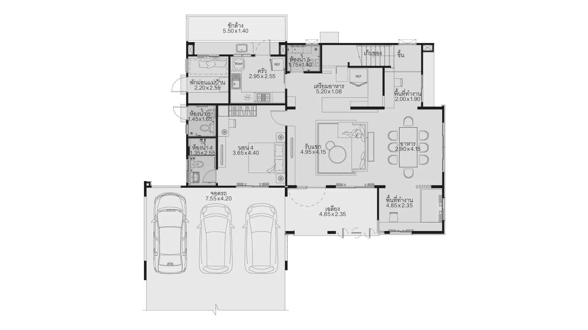 มัณฑนา2 มอเตอร์เวย์กรุงเทพกรีฑา: Expandio 00A22's plan image at 1