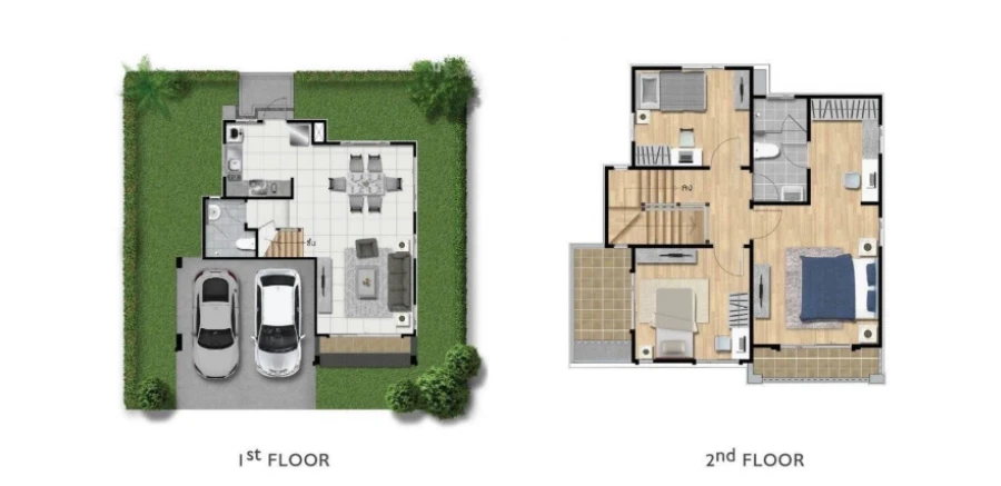 ภาพแปลนของ Poem : ภัสสร เทพารักษ์ บางนา รูปที่ 1