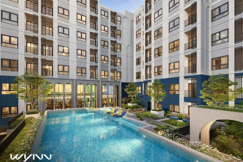 WYNN บางมด-ประชาอุทิศ คอนโดใหม่ แต่งครบ ใกล้ มจธ. (บางมด) 5 นาทีถึงรถไฟฟ้า  เริ่ม 1.69 ล้านบาท*'s gallery image at 3