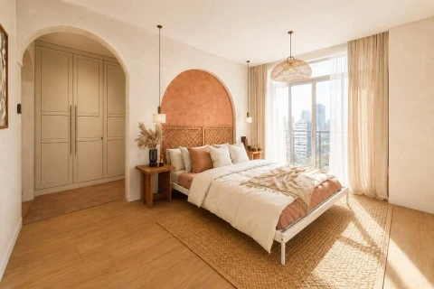 ขายคอนโดรีโนเวทใหม่ 2 ห้องนอน 2 ห้องน้ำ พร้อมเฟอร์นิเจอร์สไตล์ Italian-Moroccan ใจกลางสุขุมวิท 11 的画廊图 7