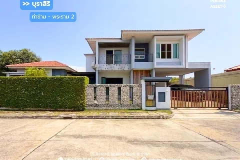 Main Image-บ้านเดี่ยวหลังริม บุราสิริ ท่าข้าม - พระราม2