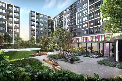 แกลลอรี่ของ ไอคอนโด แอคทีฟ พัฒนาการ คอนโดติดรพ.สินแพทย์ รูปที่ 6