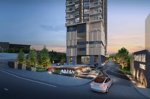 แกลลอรี่ของ ศุภาลัย ธาม เจริญนคร : 2 Bedroom (2B1 67 ตรม) รูปที่ 6