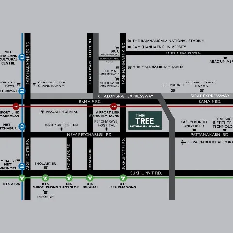 แกลลอรี่ของ เดอะ ทรี พัฒนาการ - เอกมัย : 1 BED 1-D7 รูปที่ 17