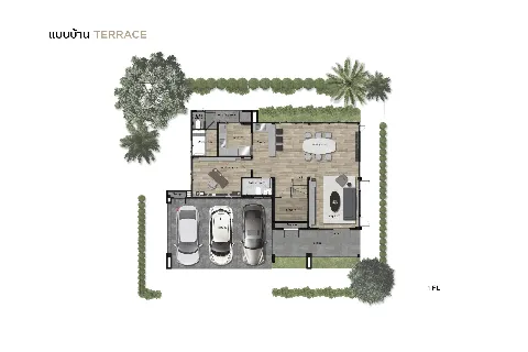 แกลลอรี่ของ บ้านเดี่ยว The Pavilion ปิ่นเกล้า-สาย 4 : Terrace รูปที่ 7