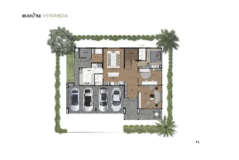 แกลลอรี่ของ บ้านเดี่ยว The Pavilion ปิ่นเกล้า-สาย 4 : Veranda รูปที่ 7