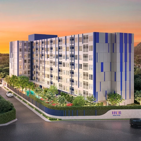 ฮับ หัวหิน (Hub Hua Hin) คอนโดใหม่ใจกลางหัวหิน จาก แสนสิริ 的画廊图 2