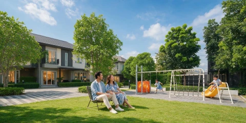 รูปภาพหลัก-ขาย ทาวน์โฮมใกล้นิคมอีสเทิร์น  ONE PRICE ราคาเดียว  ที่ดิน 17–30 ตร.ว.* เริ่มเพียง 1.39 ล้านบาท*
