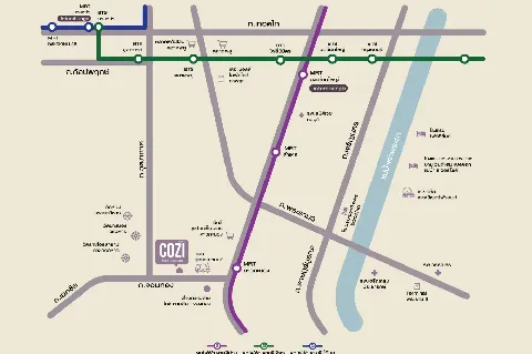 Cozi ตากสิน - จอมทอง คอนโดเลี้ยงสัตว์ได้ จาก Sena 的画廊图 1