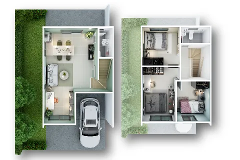 แกลลอรี่ของ บ้านพฤกษา รังสิต - คลอง 4 รูปที่ 2